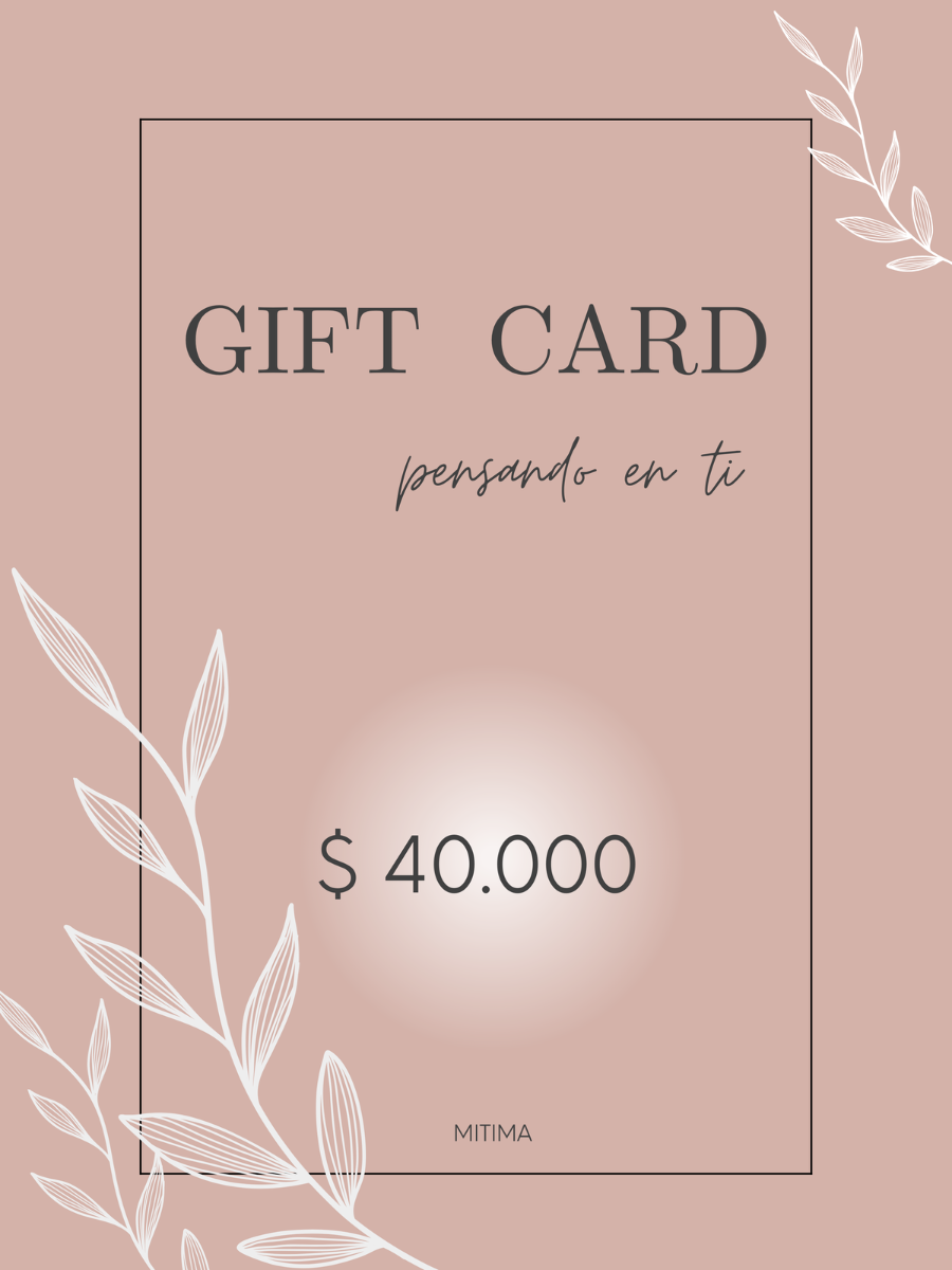 Gift Card Digital ♡