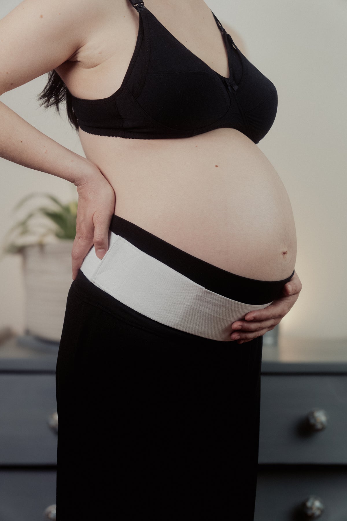 Faja Prenatal (Soporte abdominal) Blanco
