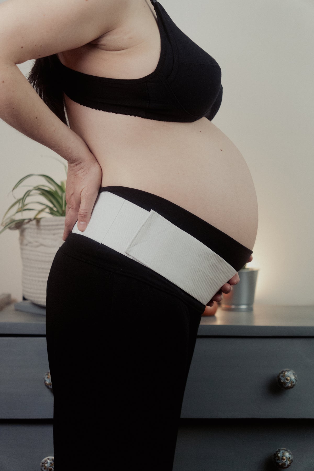 Faja Prenatal (Soporte abdominal) Blanco