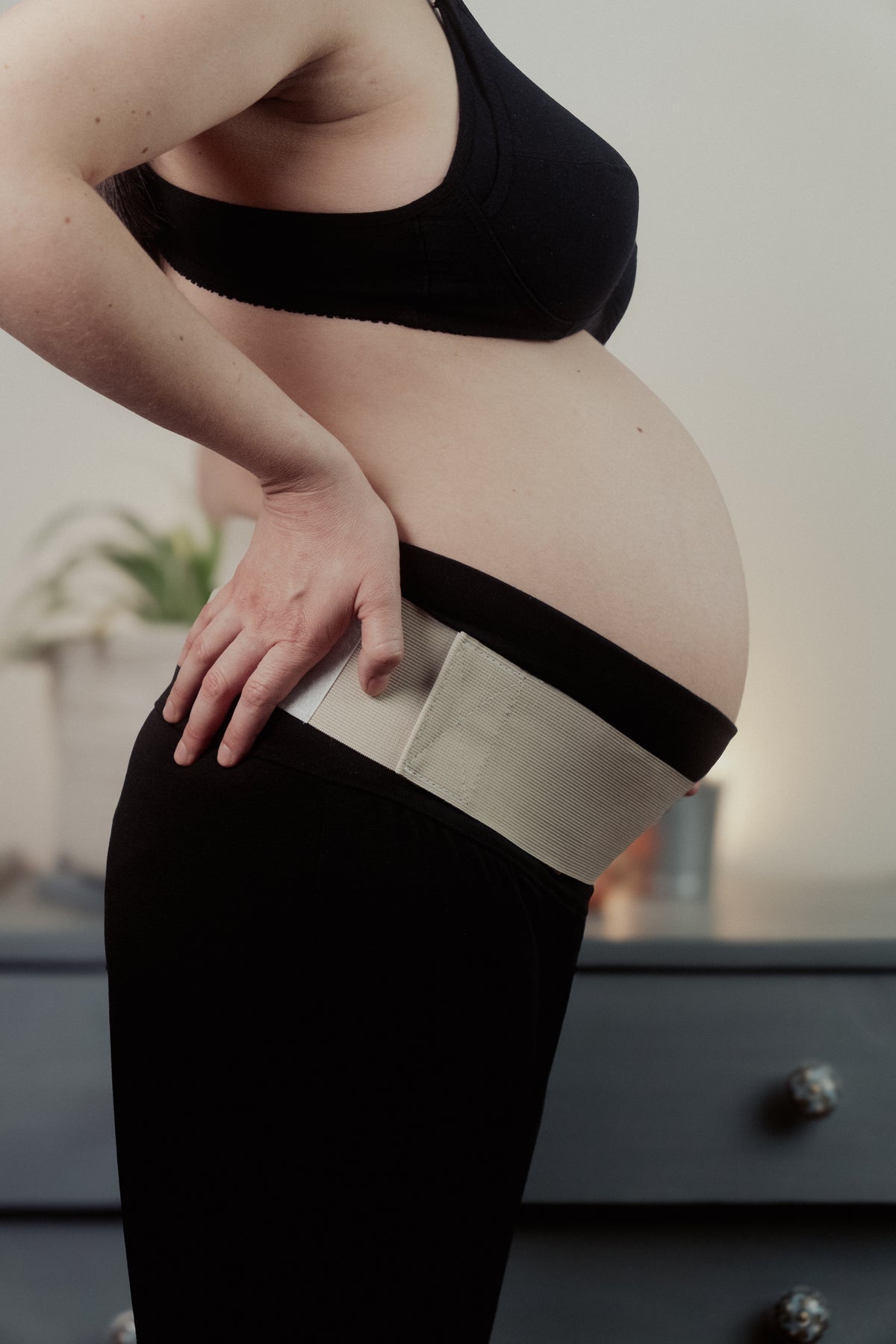 Faja Prenatal (soporte abdominal) Beige