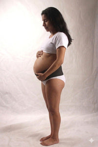 Faja Prenatal (soporte abdominal) Negro