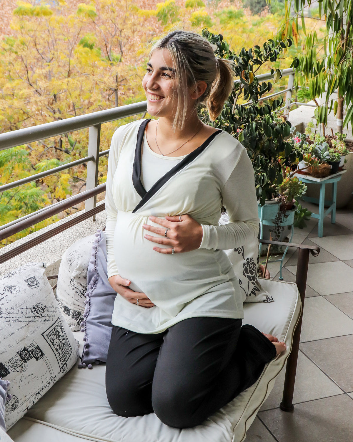 Pijama Maternal y Lactancia Duo