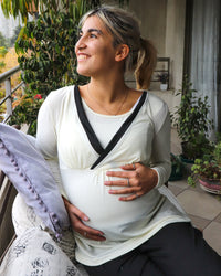 Pijama Maternal y Lactancia Duo
