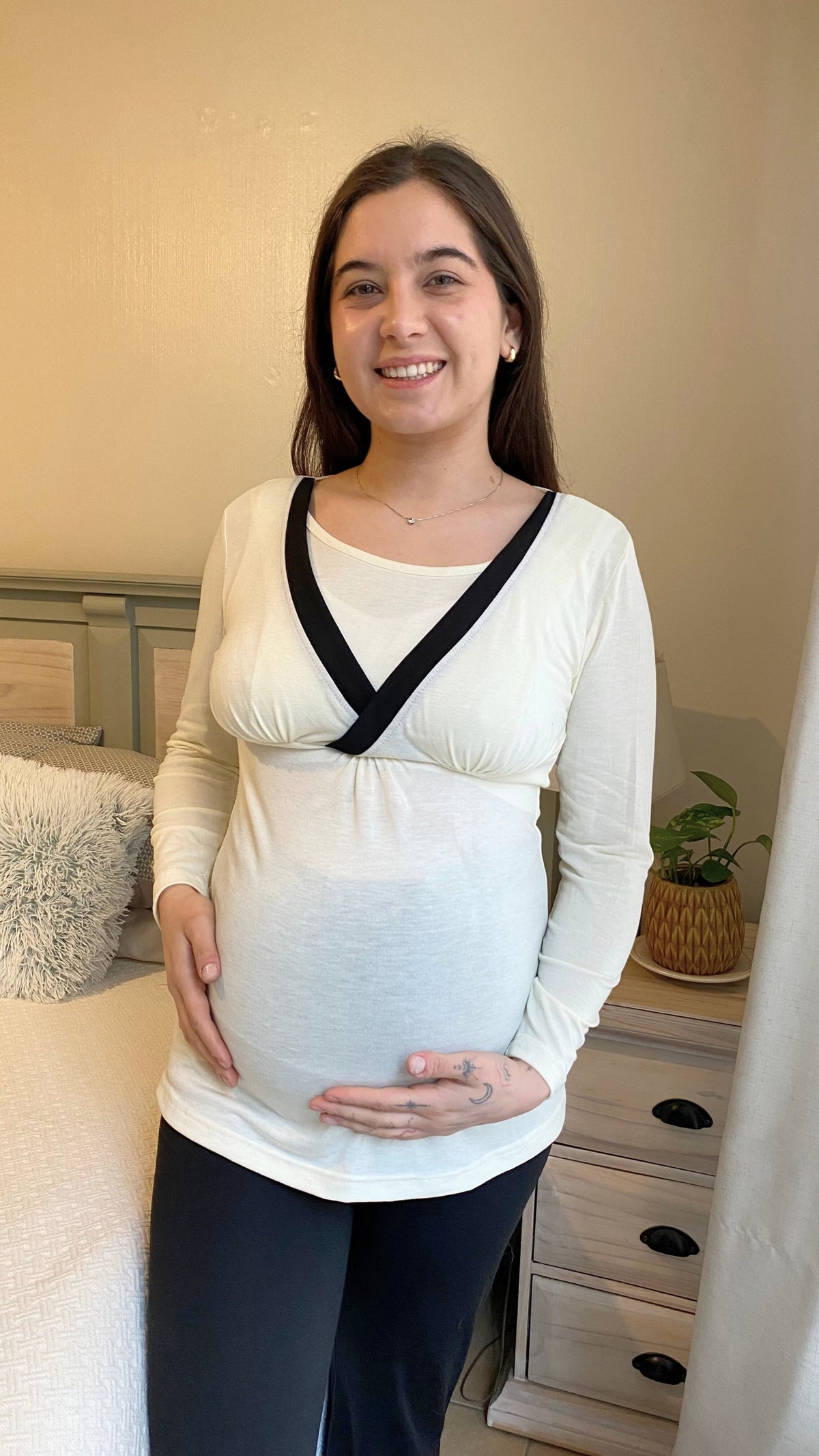Pijama Maternal y Lactancia Duo